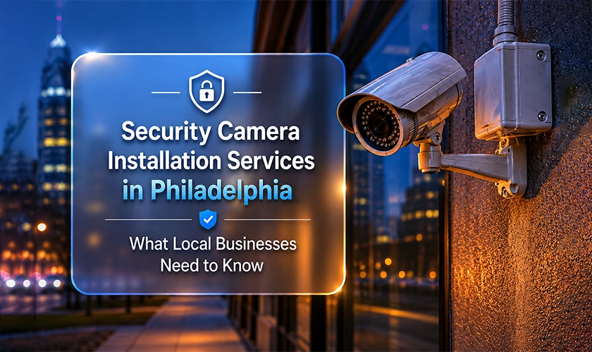 Security Camera Installation Services in Philadelphia for Businesses